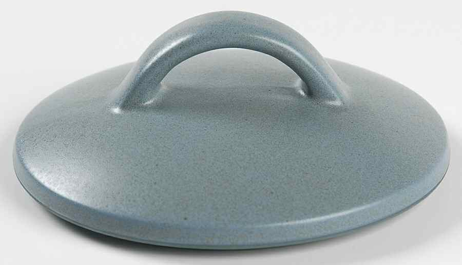 Cargo Slate Blue Lid for Sugar Bowl by Calvin Klein-1