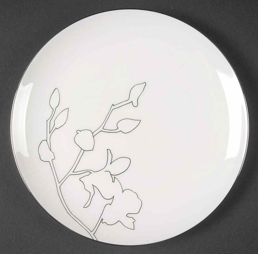 Silhouette Bread & Butter Plate by Calvin Klein-1