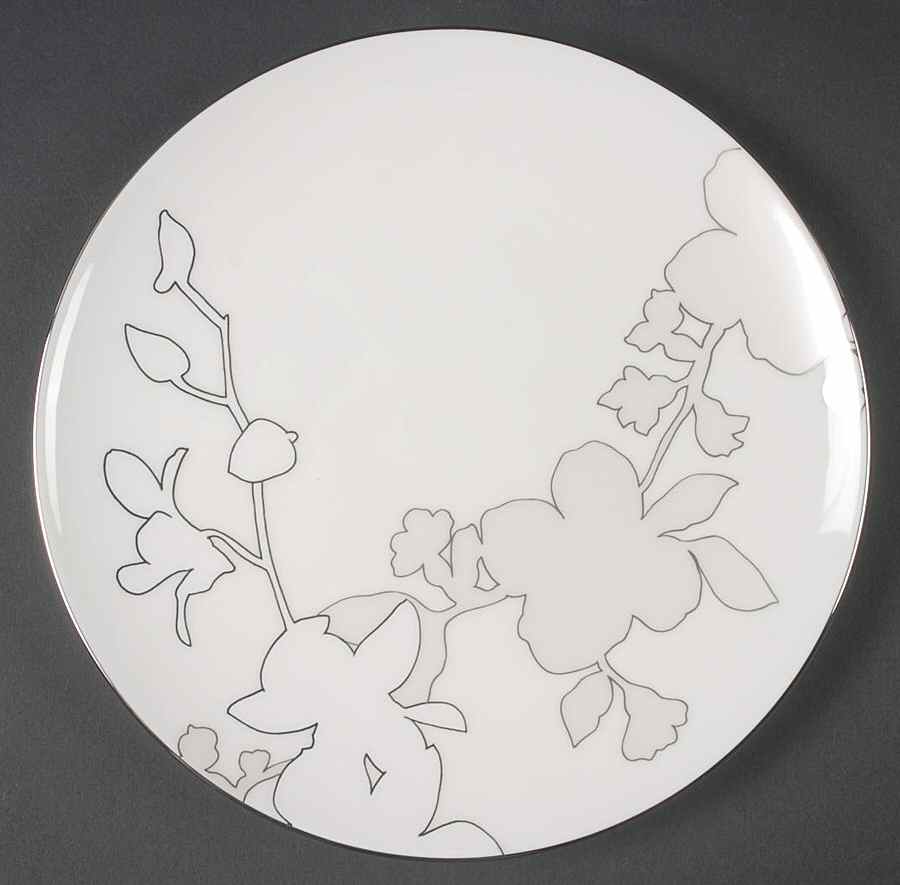 Silhouette Salad Plate by Calvin Klein-1