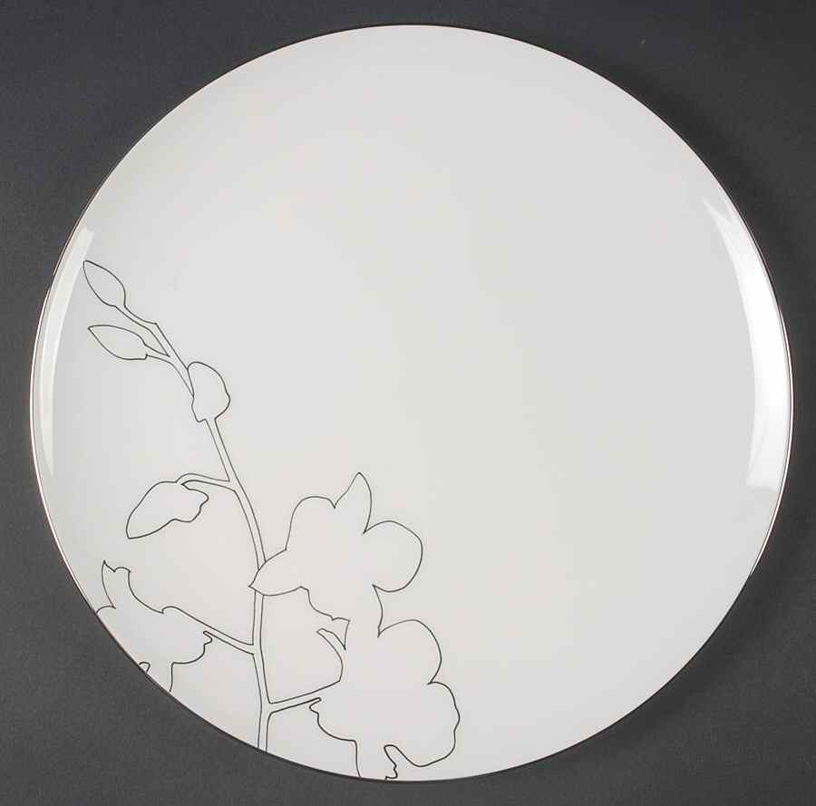 Silhouette Dinner Plate by Calvin Klein-1