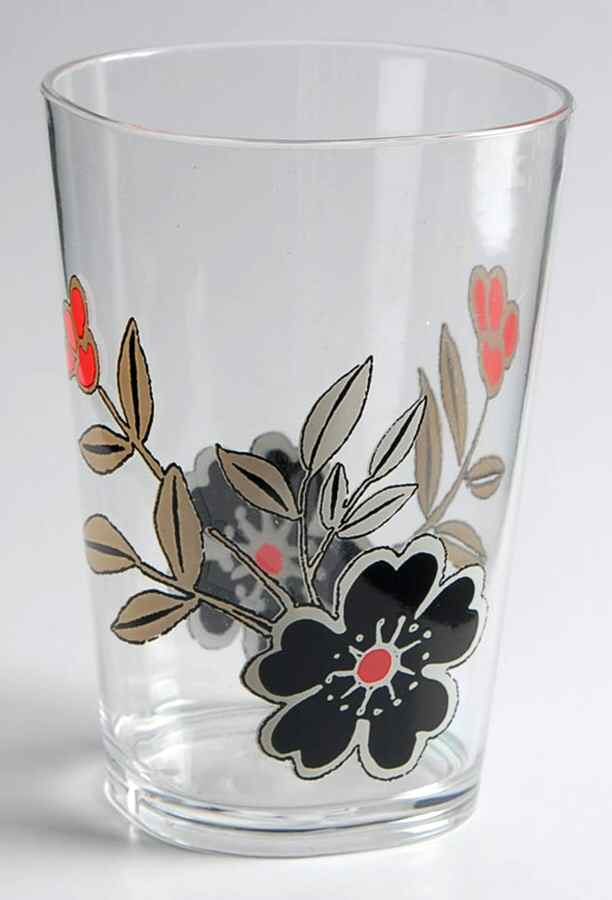 Mandarin Flower (Corelle) 8 Oz Acrylic Juice by Corning Corelle-1