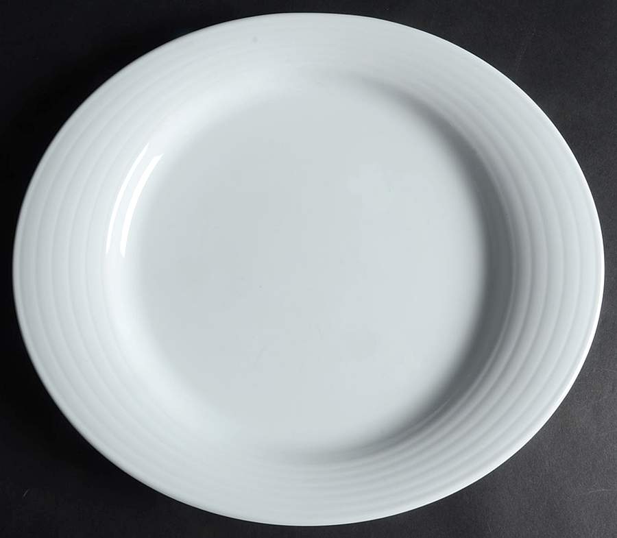Duo Oval Dinner Plate by Costa Verde-1