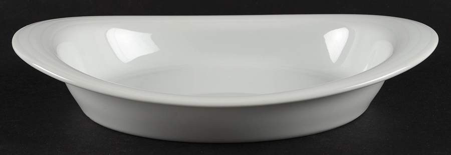 Duo 10" Oval Vegetable Bowl by Costa Verde-1