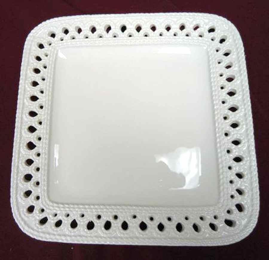 C2S2 Square Dinner Plate by Ceramica Stefani-1