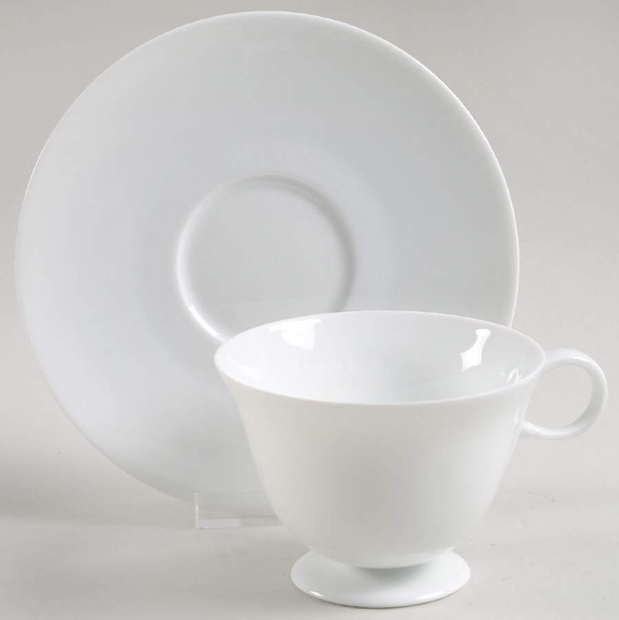 Nenuphar Footed Cup & Saucer Set by Jean Louis Coquet-1
