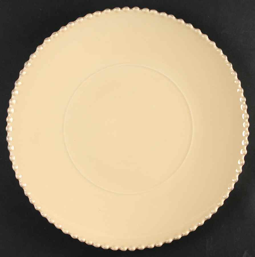 Pearl Cream Service Plate (Charger) by Costa Nova China-1