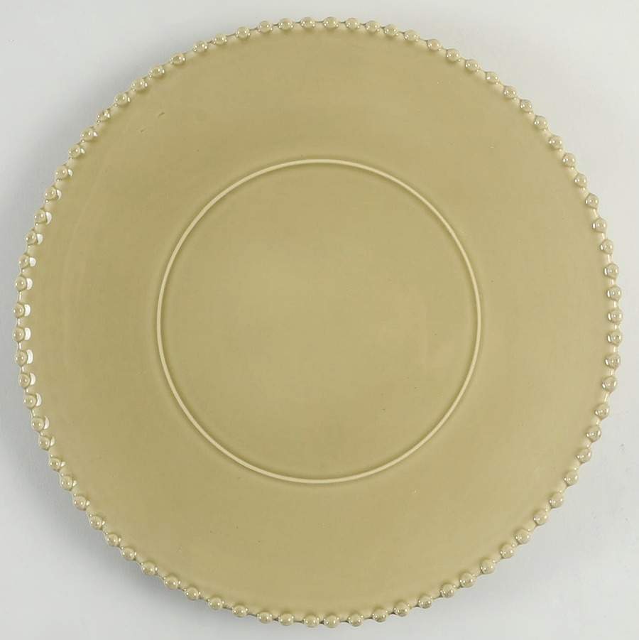 Pearl Green Service Plate (Charger) by Costa Nova China-1
