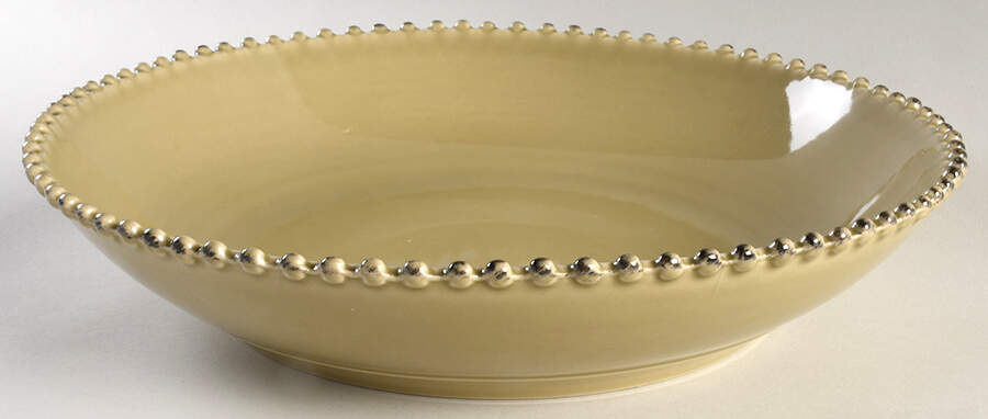 Pearl Green 13" Round Serving Bowl by Costa Nova China-1