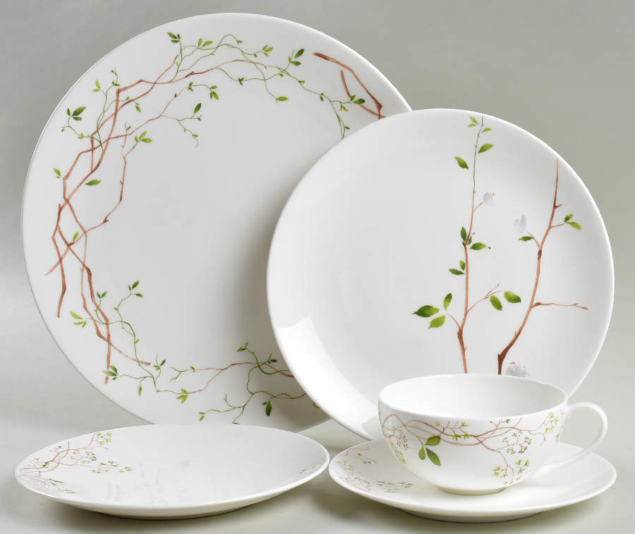 Verdant 5 Piece Place Setting by Calvin Klein-1