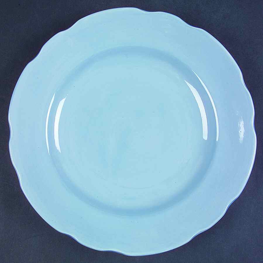 Rouleau Blue Dinner Plate by Culinary Arts-1