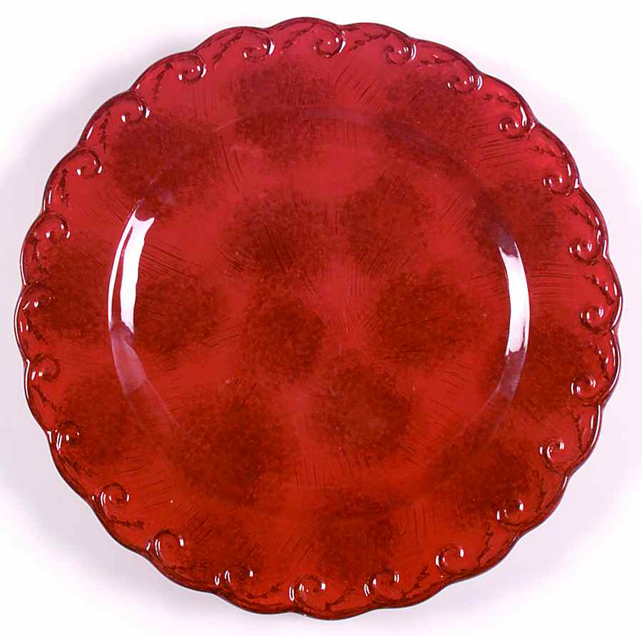 Pompeii Red Dinner Plate by Certified International-1