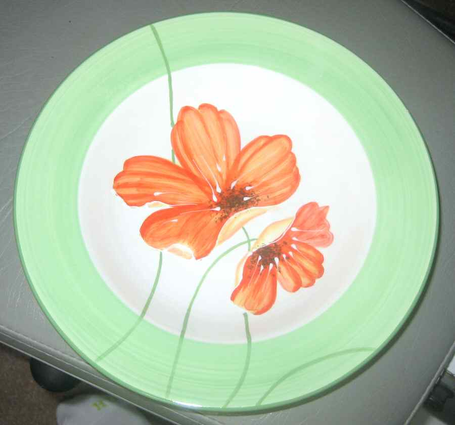 CP14 Salad Plate by Cambridge Potteries-1