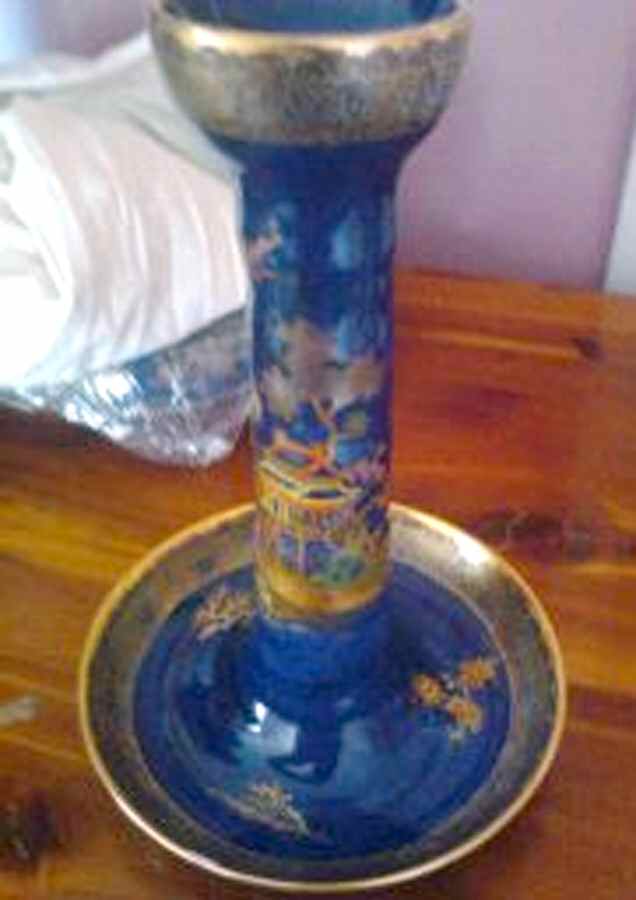 2728 Single Light Candlestick by Carlton Ware (England)-1
