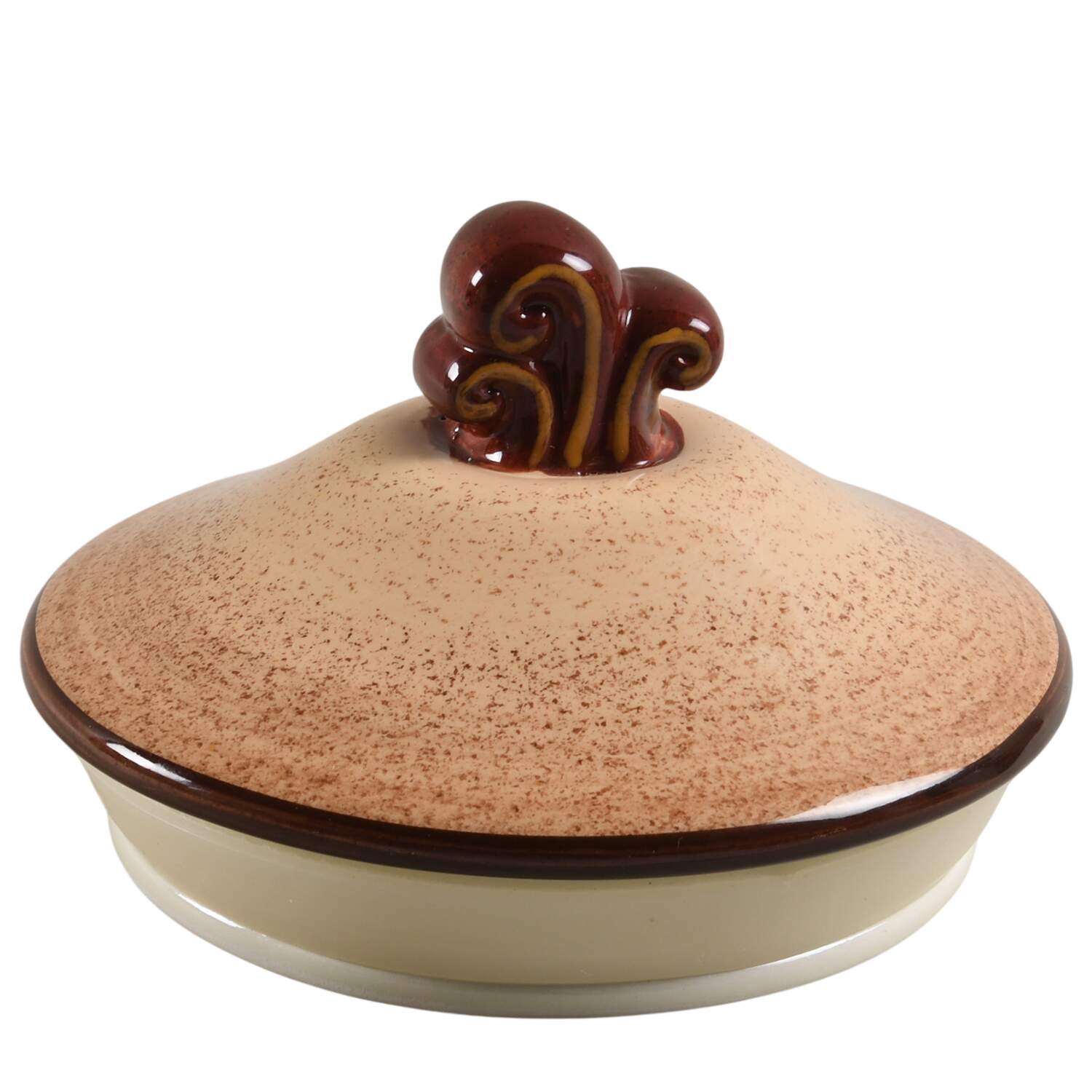Tuscan Lid for Small Canister by Casa Cristina-1