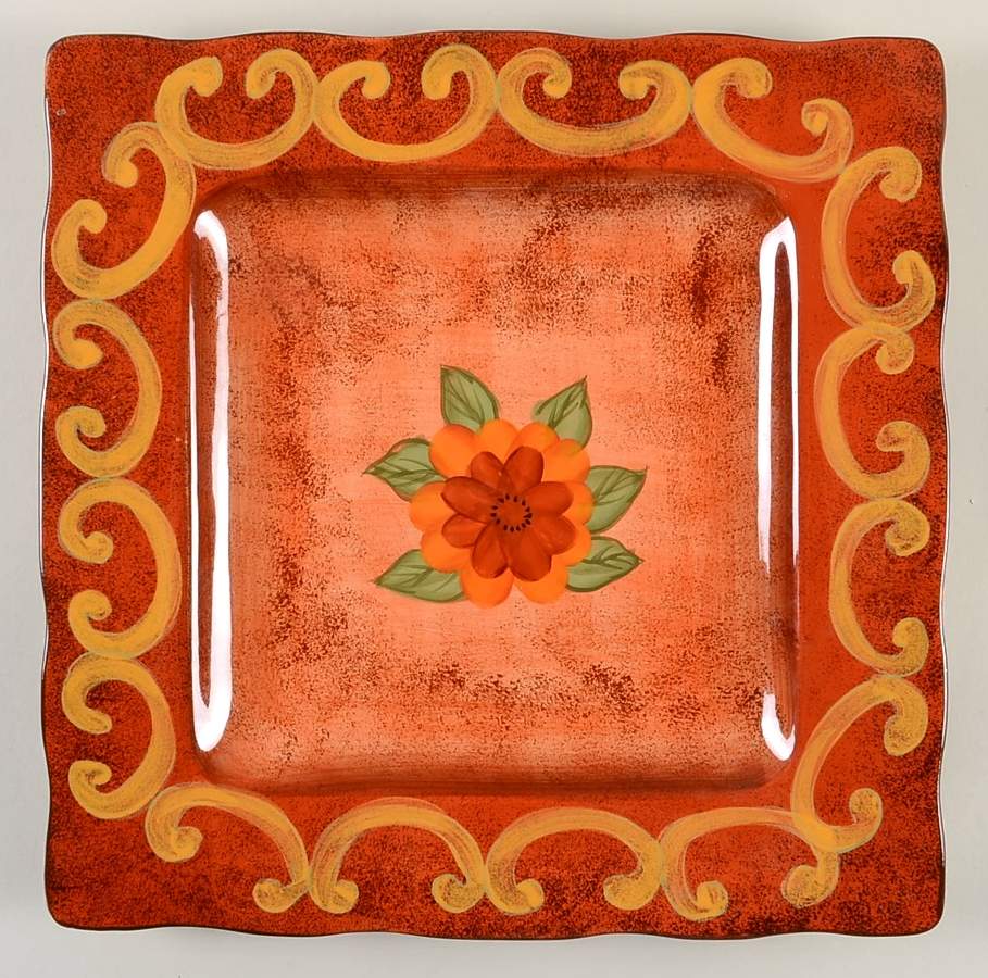 Tuscan 14" Square Platter by Casa Cristina-1