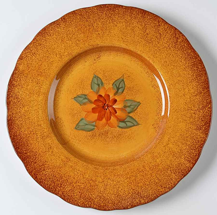 Tuscan Dinner Plate by Casa Cristina-1