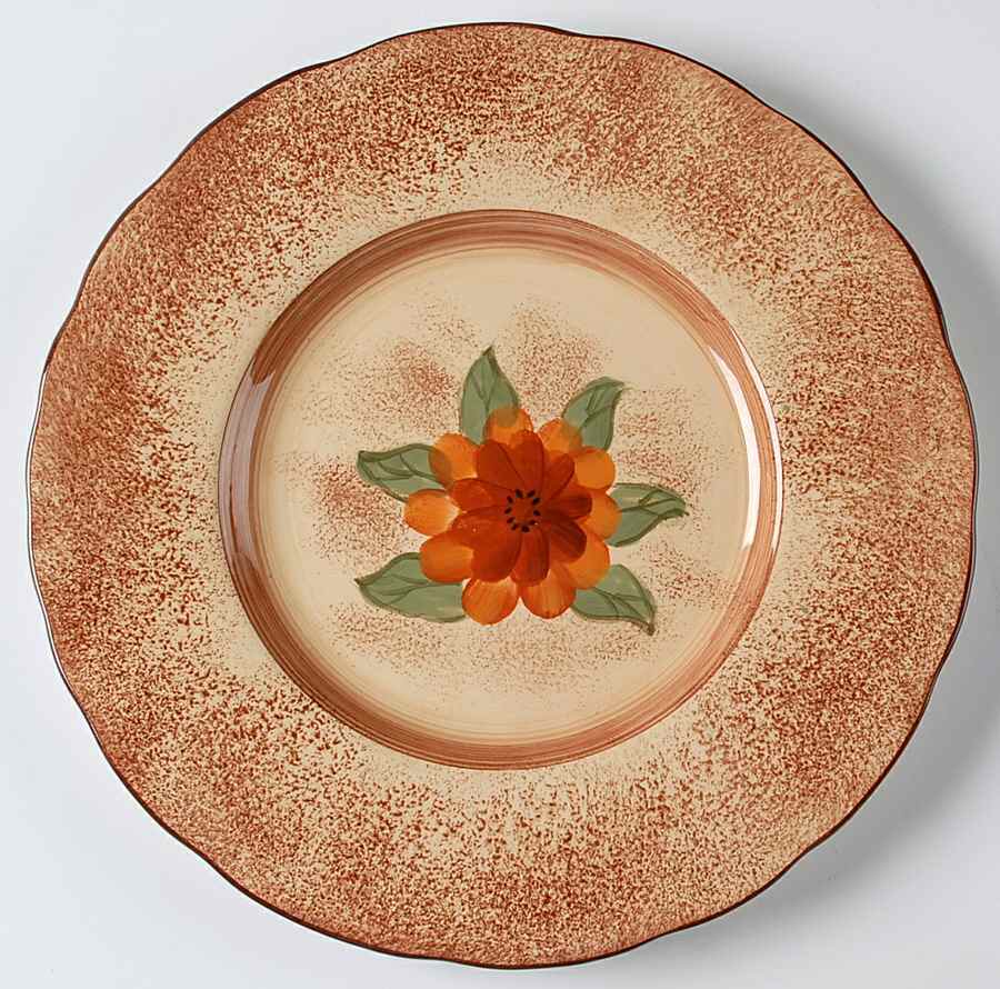 Tuscan Dinner Plate by Casa Cristina-1