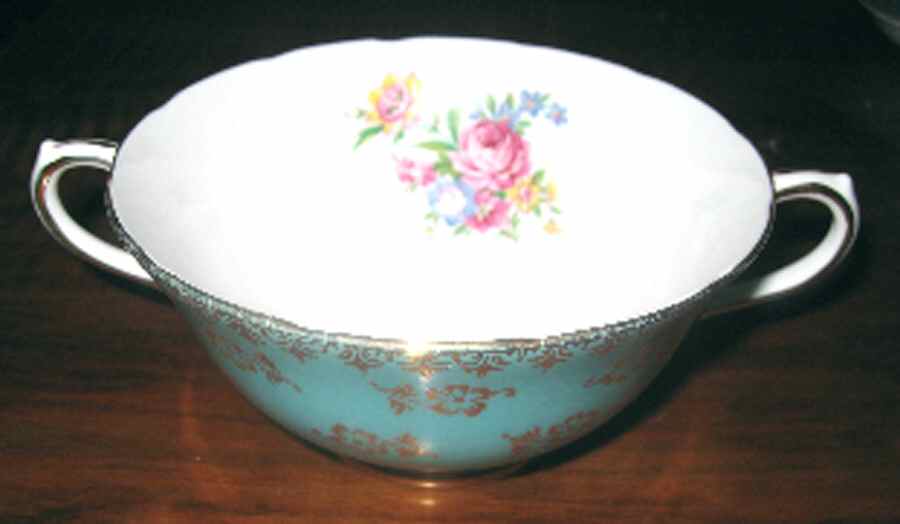 477-7 Footed Cream Soup Bowl by Collingwoods-1