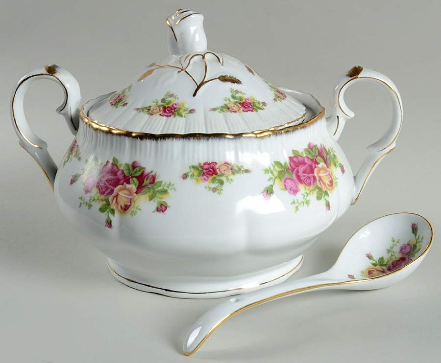 C2U1 Tureen & Lid w/Ladle by Cosmos USA Import-1