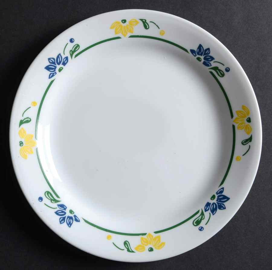 Sundew (Corelle) Dessert/Pie Plate by Corning Corelle-1