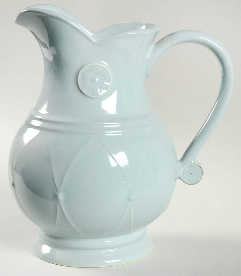 Meridian Blue 64 Oz Pitcher by Casafina-1