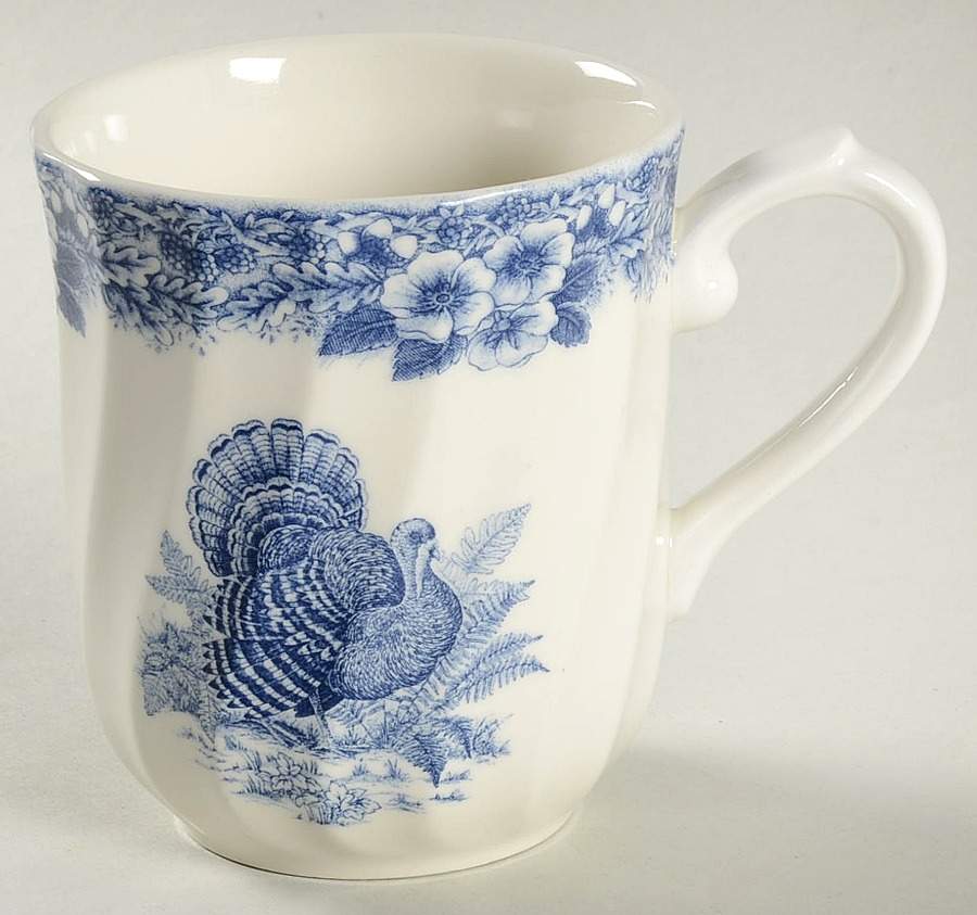 Thanksgiving Blue Mug by Churchill-1