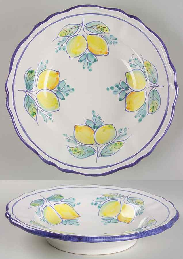 C3V1 Large Rim Soup Bowl by Ceramvietri-1