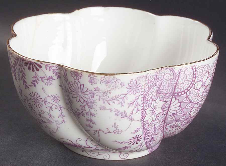 1625 Cranberry Bowl by Chapman's (England)-1