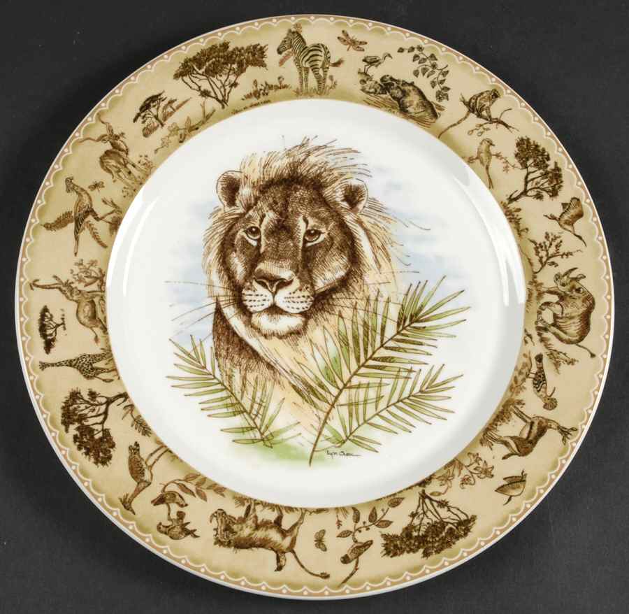 Tanzania Dinner Plate by Lynn Chase-1