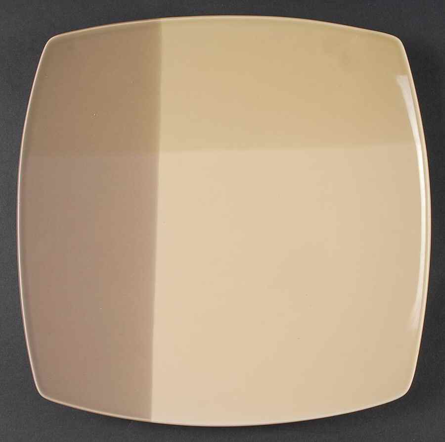 Colortones Cream and Mocha 12" Chop Plate (Round Platter) by Coventry (PTS)-1