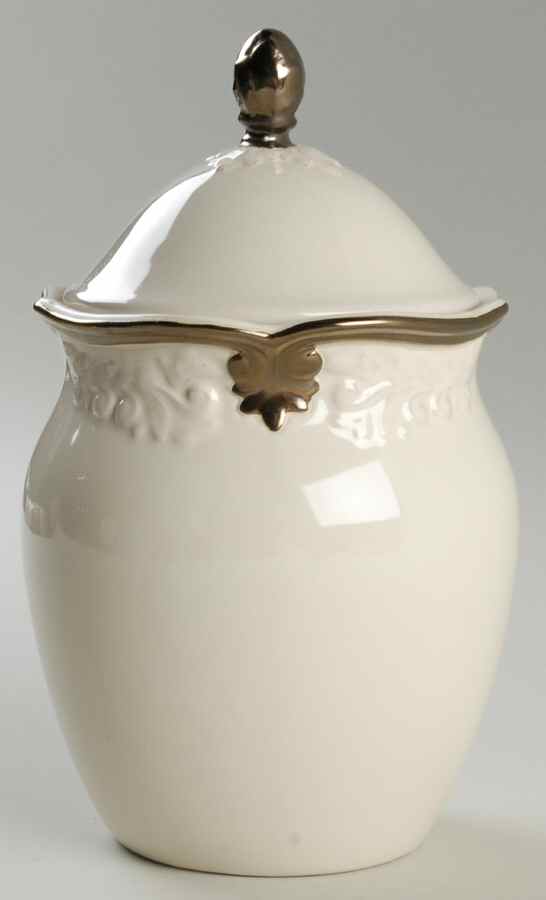 Regency Ivory Small Canister & Lid by Certified International-1