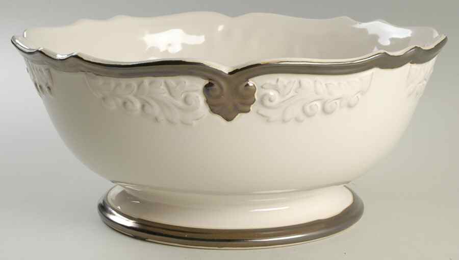 Regency Ivory 11" Large Salad Serving Bowl by Certified International-1