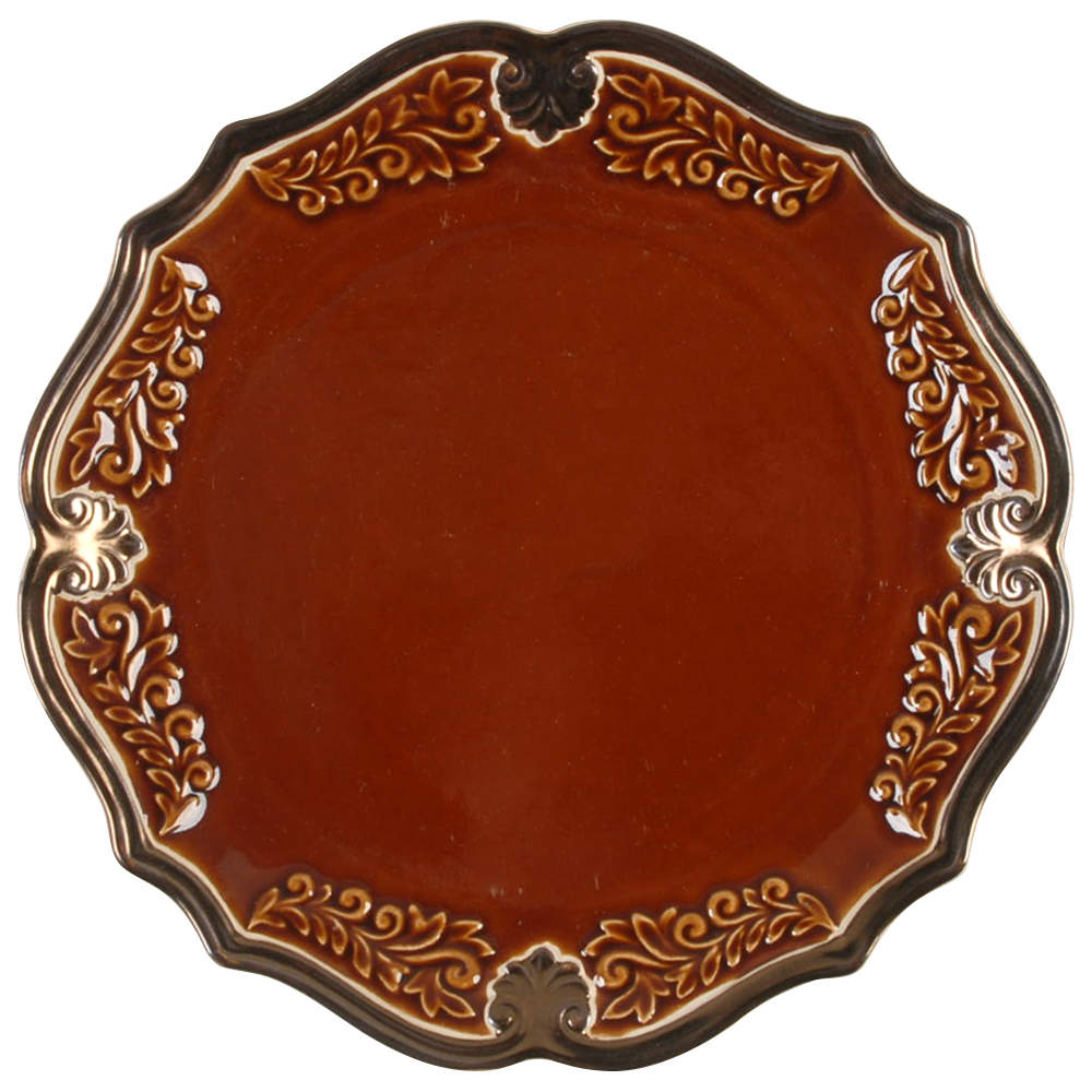 Regency Brown Salad Plate by Certified International-1