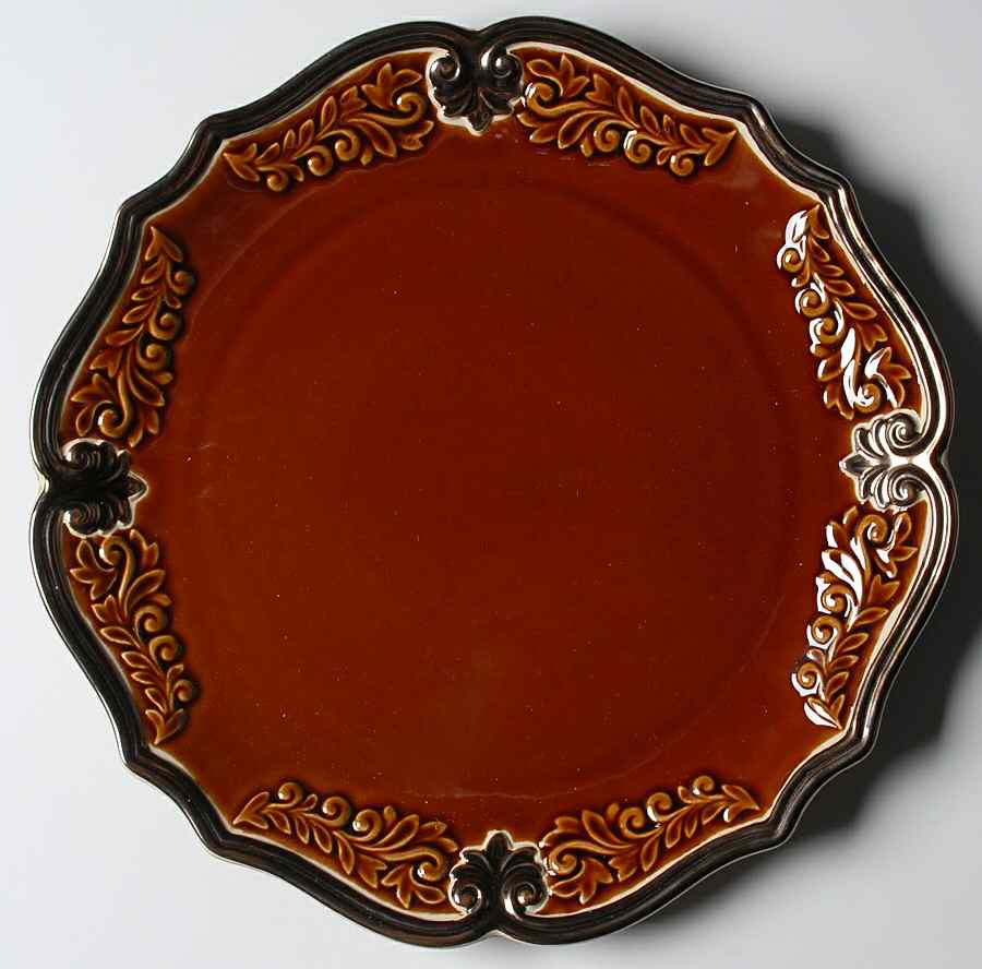 Regency Brown Dinner Plate by Certified International-1