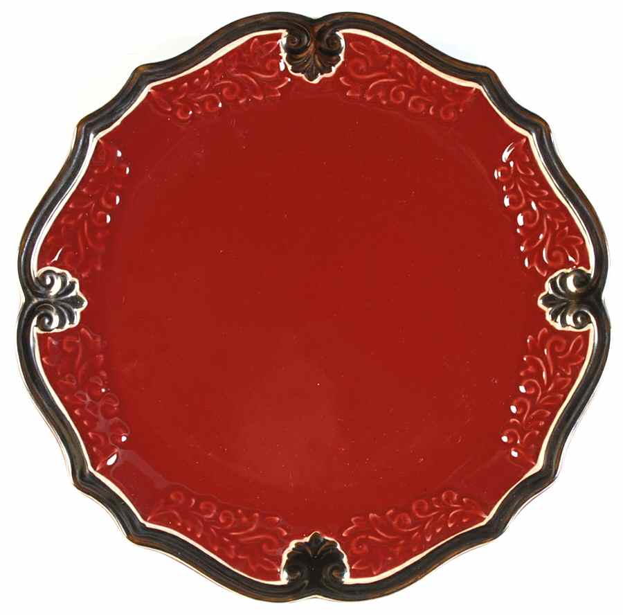 Regency Red Salad Plate by Certified International-1