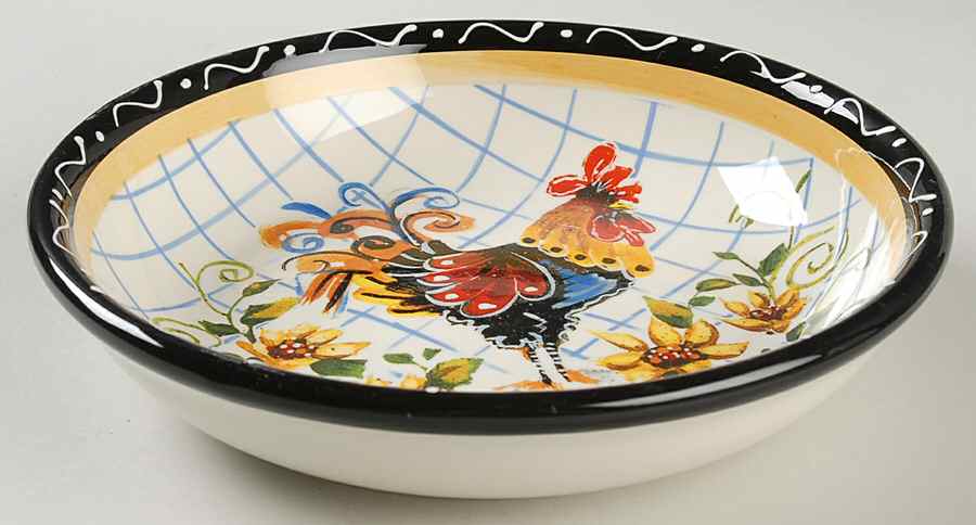 Chanticleer Rooster Soup/Cereal Bowl by Certified International-1