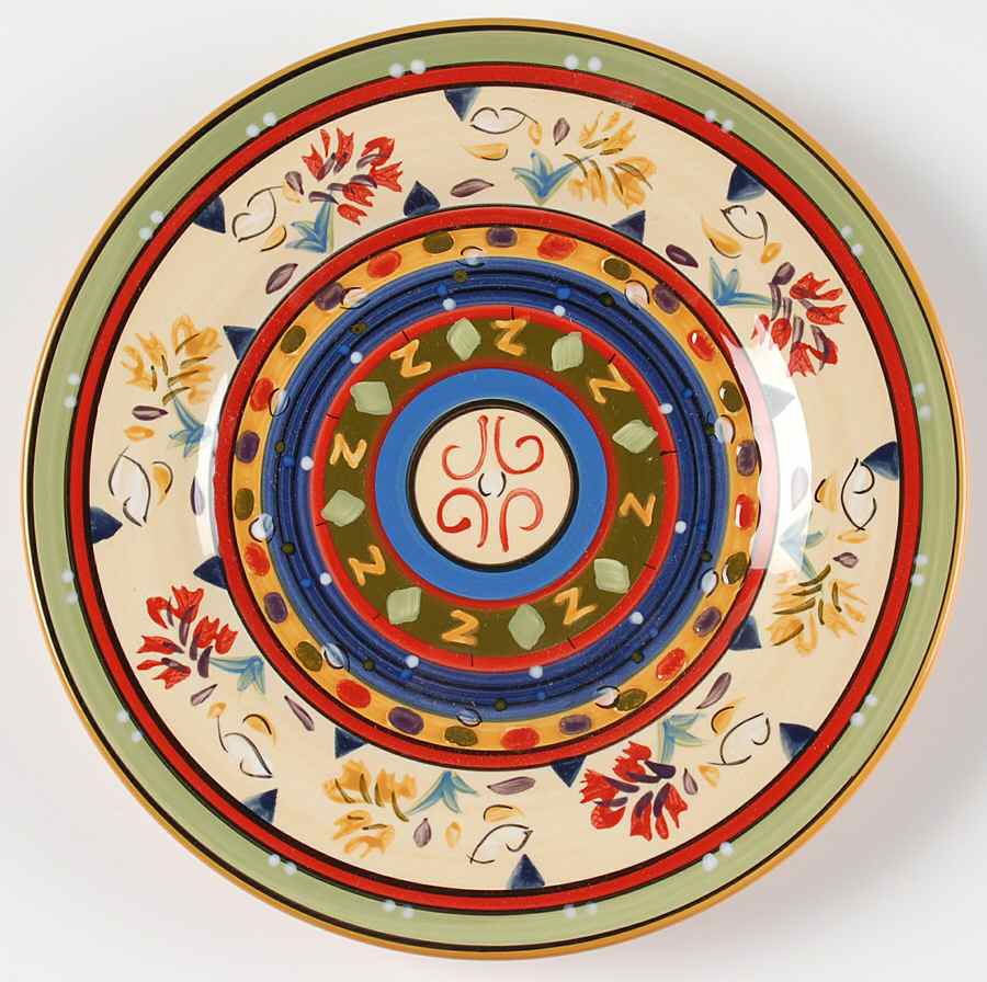 Esmeralda Salad Plate by Corsica Home-1