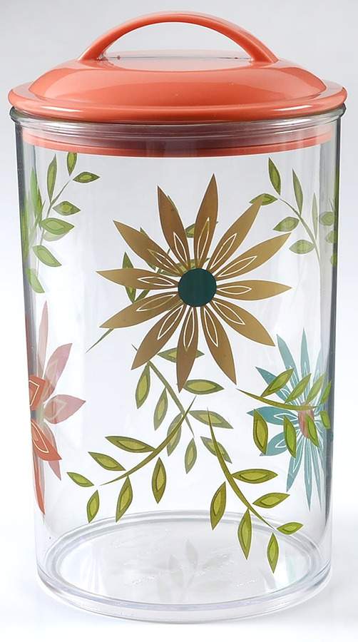 Happy Days (Corelle) Large Acrylic Canister & Lid by Corning Corelle-1