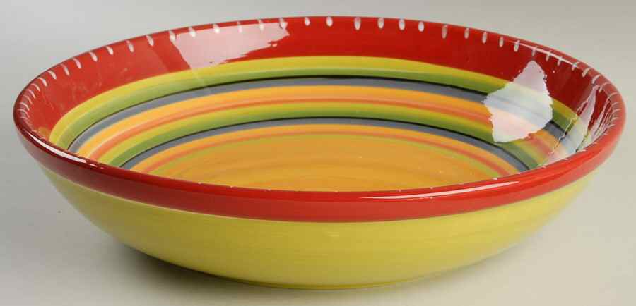 Hot Tamale 13" Pasta Serving Bowl by Certified International-1