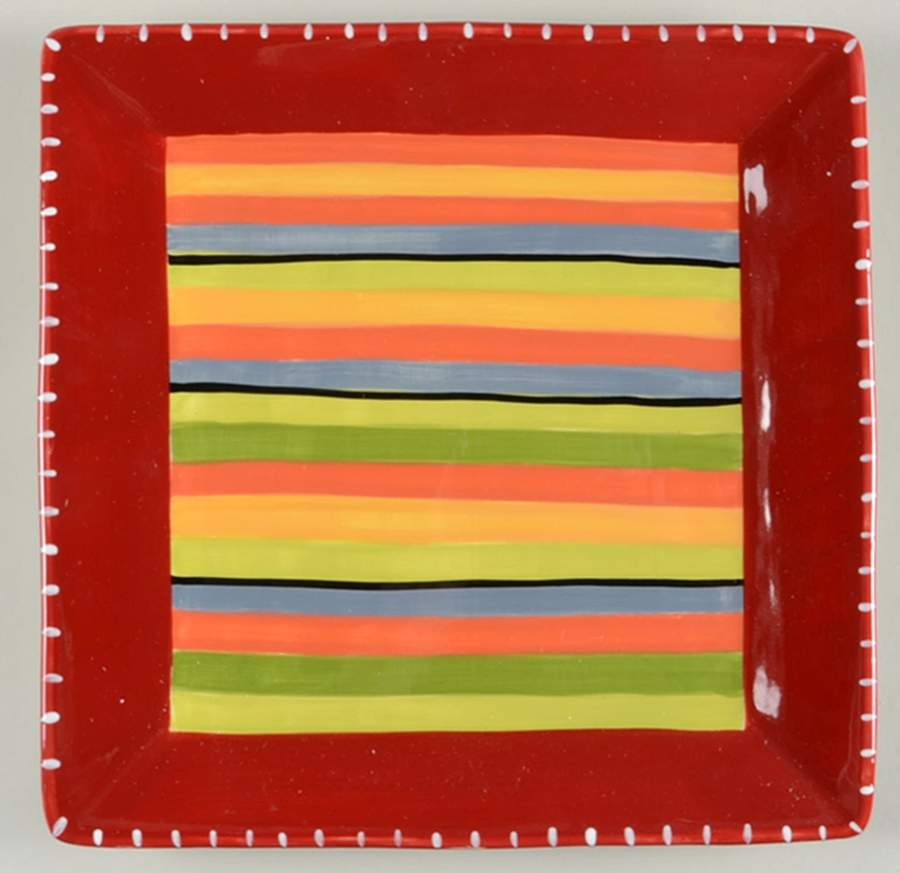 Hot Tamale 13" Square Serving Platter by Certified International-1