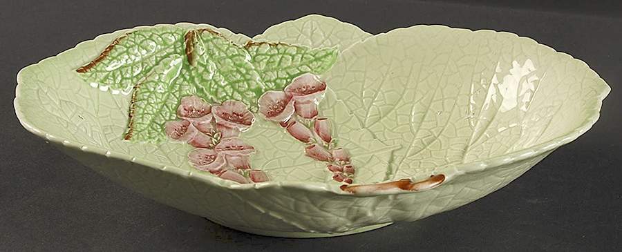 Fox Glove 9" Oval Vegetable Bowl by Carlton Ware (England)-1