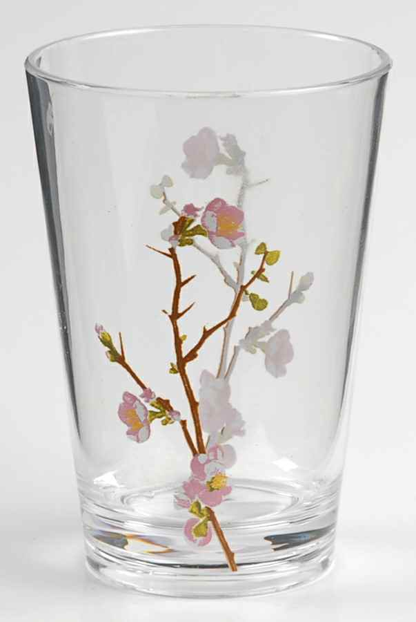 Cherry Blossom (Thin Body, Corelle) 8 Oz Acrylic Juice by Corning Corelle-1