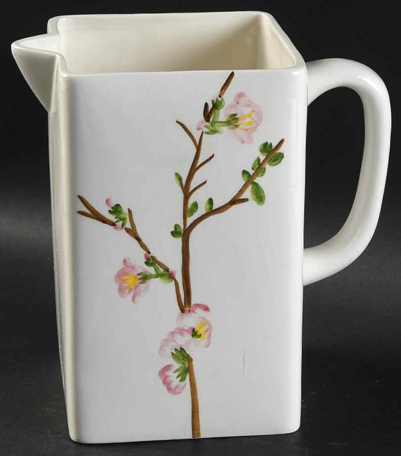 Cherry Blossom (Thin Body, Corelle) 64 Oz Pitcher by Corning Corelle-1