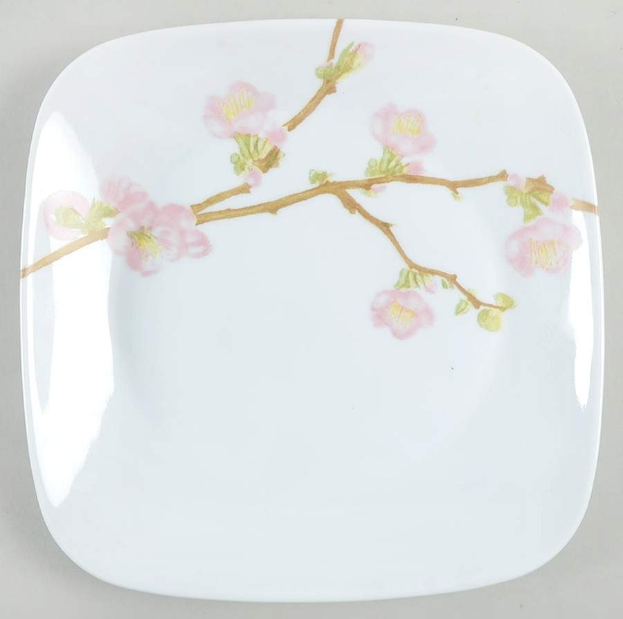 Cherry Blossom (Thin Body, Corelle) Luncheon Plate by Corning Corelle-1
