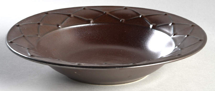 Meridian Bronze Metallic 9" Soup/Pasta Bowl by Casafina-1