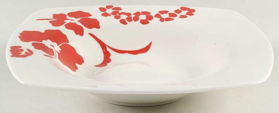 Babesques Red Square Soup Bowl by Coventry (PTS)-1