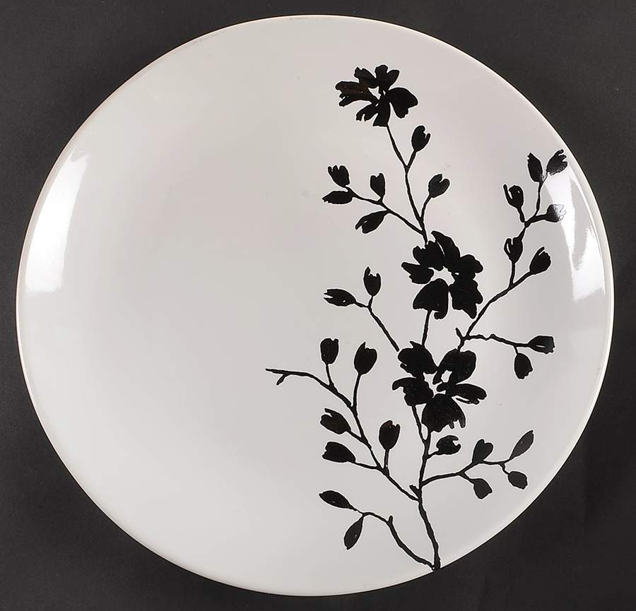 Mon Cheri Black Dinner Plate by Coventry (PTS)-1