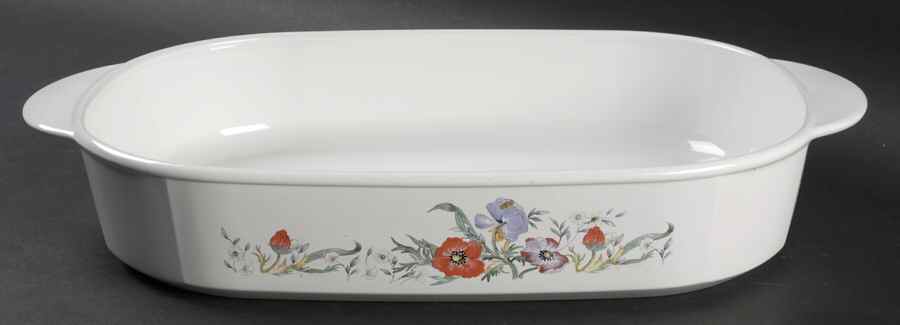 COR191 14" Oval Baker by Corning Corelle-1