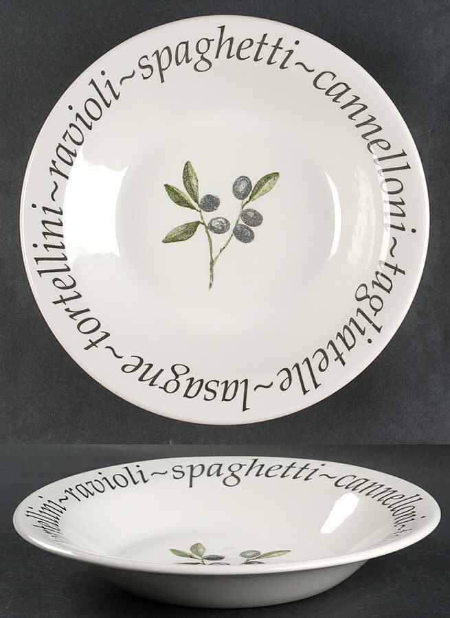 Italian 10" Individual Pasta Bowl by Creative (England)-1