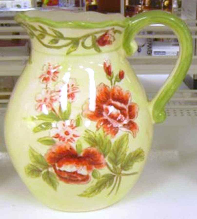 Rose Bouquet Pitcher by Maxcera Corp-1